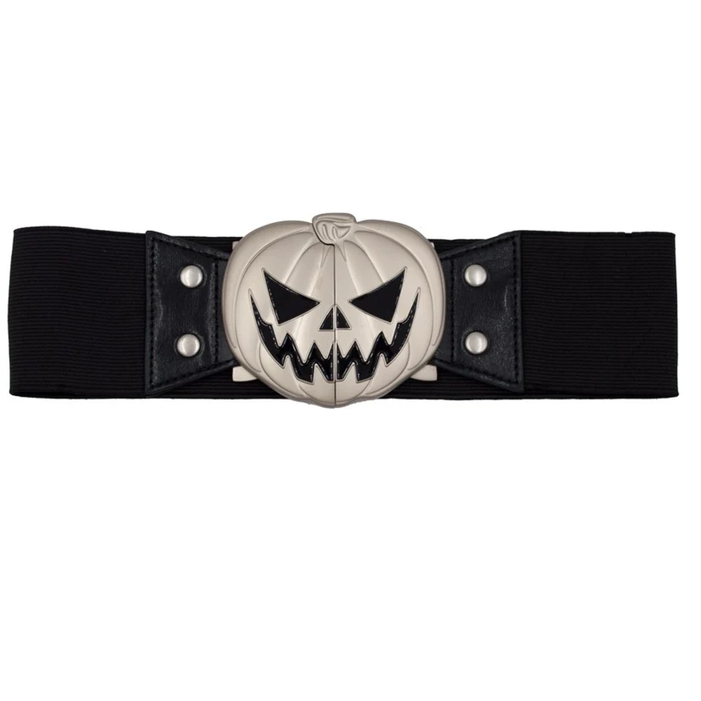 Kreepsville - Trick Or Treat Pumpkin Taillengürtel - S/M - Schwarz